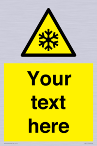 Custom Snowflake Sign